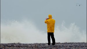 Tempête Benjamin : rafales dépassant 100 km/h à Cayeux-sur-Mer