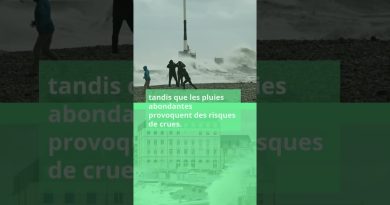 Tempête Benjamin : vents violents et pluies torrentielles en France