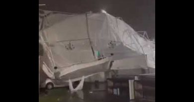 Tempête à Olavarría : rafales de 80 km/h causent des dégâts