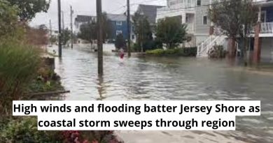 Tempête côtière : vents violents et inondations à Jersey Shore