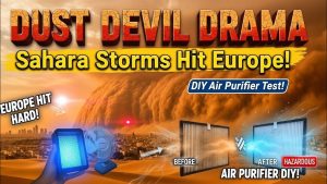 Tempêtes du Sahara : L'Europe face aux tourments de poussière !