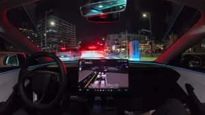Tesla Autopilote 14.1.3 : trajet sans intervention de Universal à West Hollywood