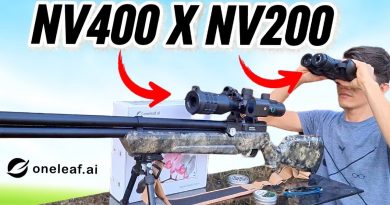 Test de la Vision Nocturne NV200 et Lunette NV400 sur PCP