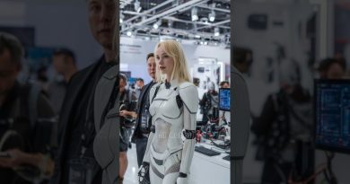 Test de mouvement du robot RT-21 à l'Expo Robot 2025