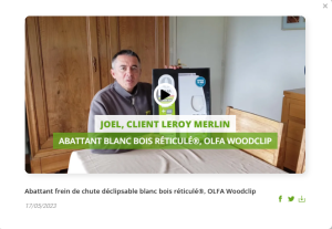 Test d'un abattant de toilette