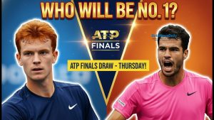 Tirage des ATP Finals jeudi : Sinner et Alcaraz en lice pour la 1ère place