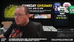 Tirage et ouvertures en direct avec Steve à Steel City : 09/10/25