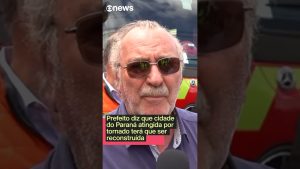 Tornade au Paraná : la ville devra être reconstruite