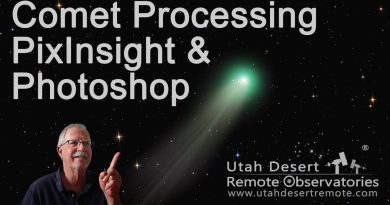Traitement des comètes avec PixInsight et Photoshop