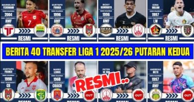 Transferts BRI Super League : Lino rejoint Persib !