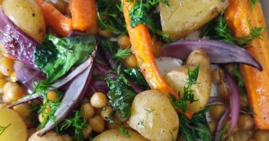 Traybake de carottes avec sauce ricotta à l'aneth : une recette savoureuse