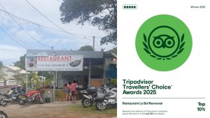TripAdvisor place Le Bol Renversé de Piton Sainte-Rose dans l’élite mondiale des destinations culinaires