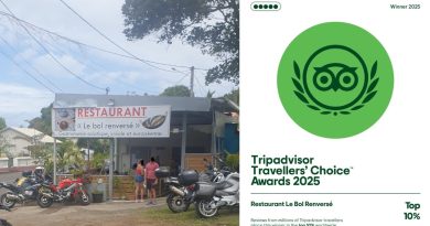 TripAdvisor place Le Bol Renversé de Piton Sainte-Rose dans l’élite mondiale des destinations culinaires