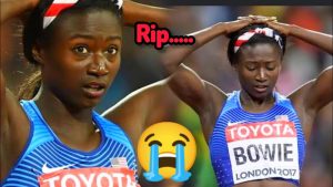 Triste nouvelle concernant l'athlète américaine Torie Bowie
