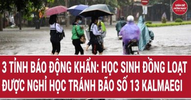 Trois provinces ferment les écoles face au typhon Kalmaegi