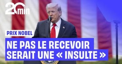 Trump : Ne pas recevoir le Nobel de la paix serait une insulte