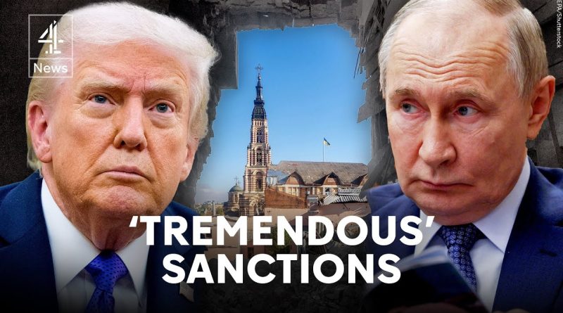 Trump impose des sanctions majeures face à la guerre en Ukraine