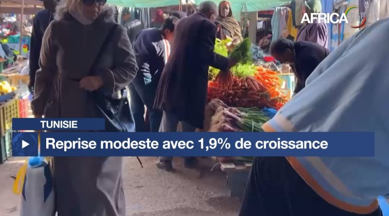 Tunisie : Croissance timide de 1,9 % en reprise économique