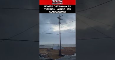 Typhon Halong frappe la côte de l'Alaska : vents dévastateurs