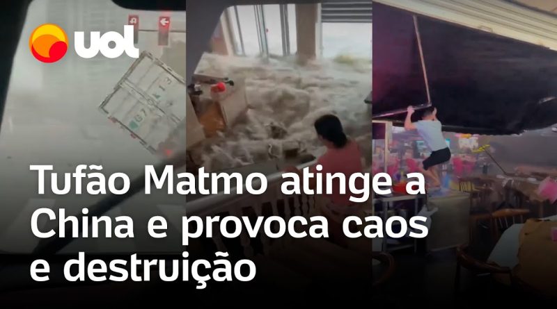 Typhon Matmo frappe la Chine : vents à 150 km/h, chaos total