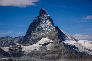 Switzerland, Alps, Matterhorn, lake, mountains, Swiss flag, Geneva