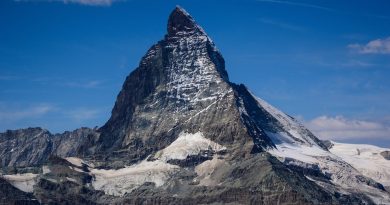 Switzerland, Alps, Matterhorn, lake, mountains, Swiss flag, Geneva