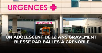 Un adolescent de 12 ans blessé par balles à Grenoble