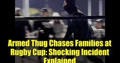 Un braqueur armé poursuit des familles lors de la Coupe de Rugby