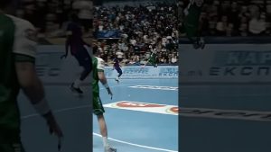 Un but incroyable qui laisse sans voix ! 😱 #handball