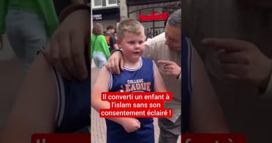 Un enfant converti à l'islam sans son consentement ? 😳