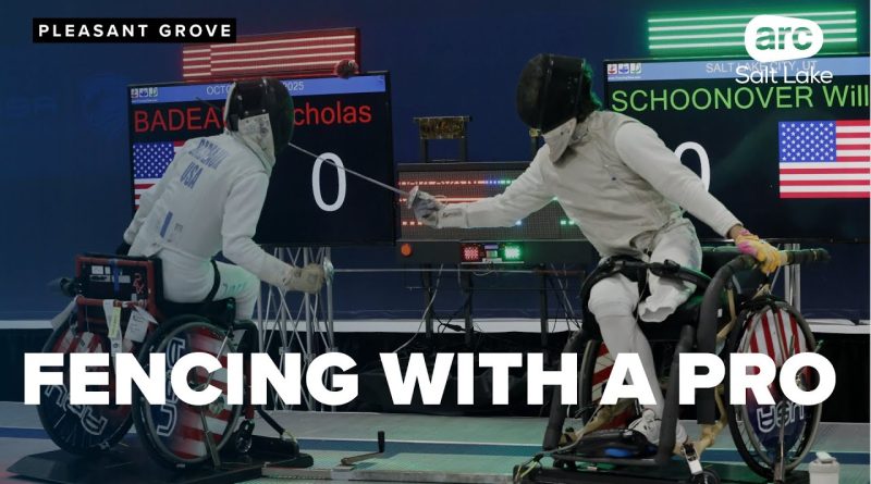 Un escrimeur olympique surmonte un événement marquant