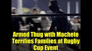 Un homme armé d'une machette sème la terreur lors d'un match de rugby