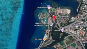 Un homme découvert mort hier dans le lagon devant l'hôtel Intercontinental