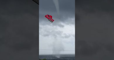 Un impressionnant tourbillon se forme au large de Tobago