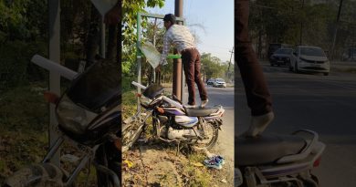 Un panneau de danger ignoré évite un grave accident