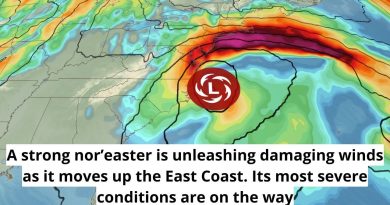 Un puissant nor'easter provoque des vents destructeurs sur la Côte Est