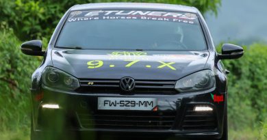 Un rallye de la montagne à basse altitude