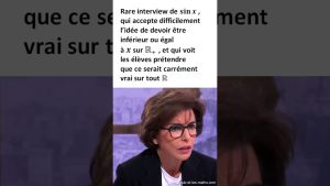 Un scoop en moins : l'infini en question...