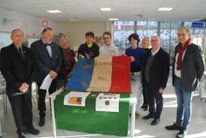 Un témoin du passé transmis aux collégiens de Mers-les-Bains