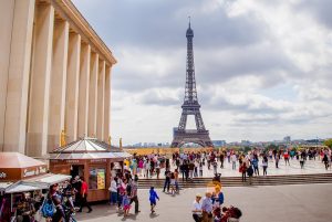 Île-de-France, Paris, Versailles, Eiffel Tower, monument, cityscape, park, Seine