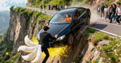Une fille sauvée d'une falaise par un PDG-renard magique !