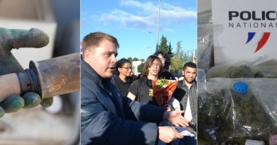 Une grenade abandonnée sur un banc, Louis Boyard autorisé à donner sa conférence, saisie "surprise" record de drogue : l’essentiel de l’actu en région