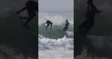 Une planche de surf a réagi ainsi après une chute 😳