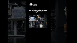 Une poubelle intelligente qui suit vos déchets ! 🧠