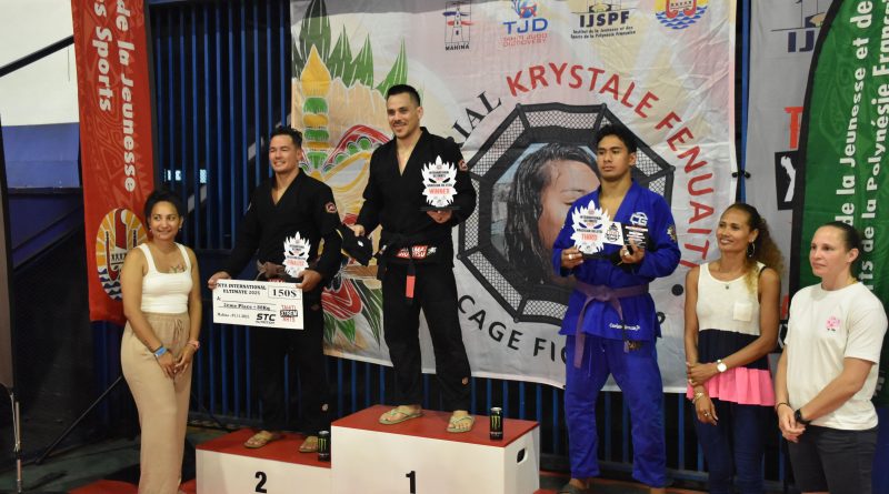 Un podium 100% polynésien en +88 kg.