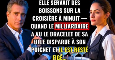 Une serveuse découvre le bracelet d'une fille disparue en croisière
