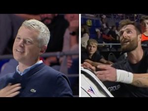 Une star du tennis accuse l'arbitre de 'dire des absurdités'