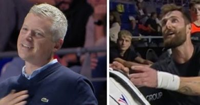 Une star du tennis accuse l'arbitre de 'dire des absurdités'