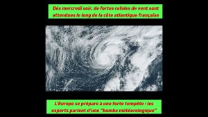 Une tempête imminente en Europe : alerte à la 'BOMBE MÉTÉO'