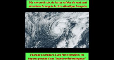 Une tempête imminente en Europe : alerte à la 'BOMBE MÉTÉO'